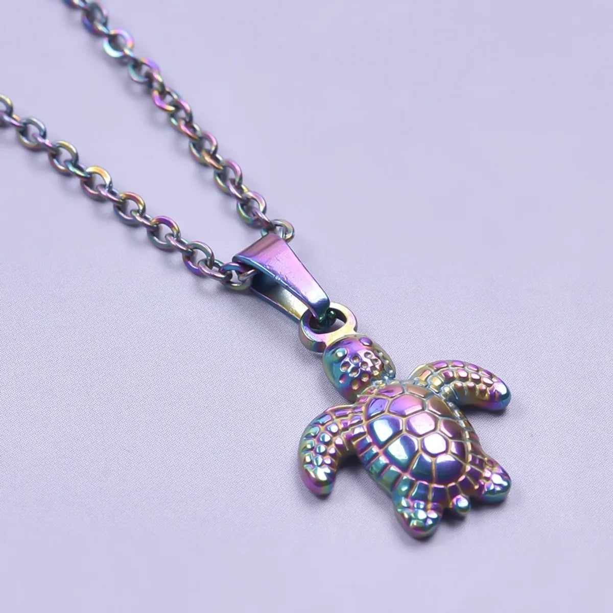 1 Piece 304 Stainless Steel Tortoise Pendant