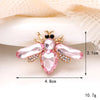 1 Piece 31*37mm 48*31mm Zinc Alloy Crystal Rhinestones Beetles Bee DIY Accessories