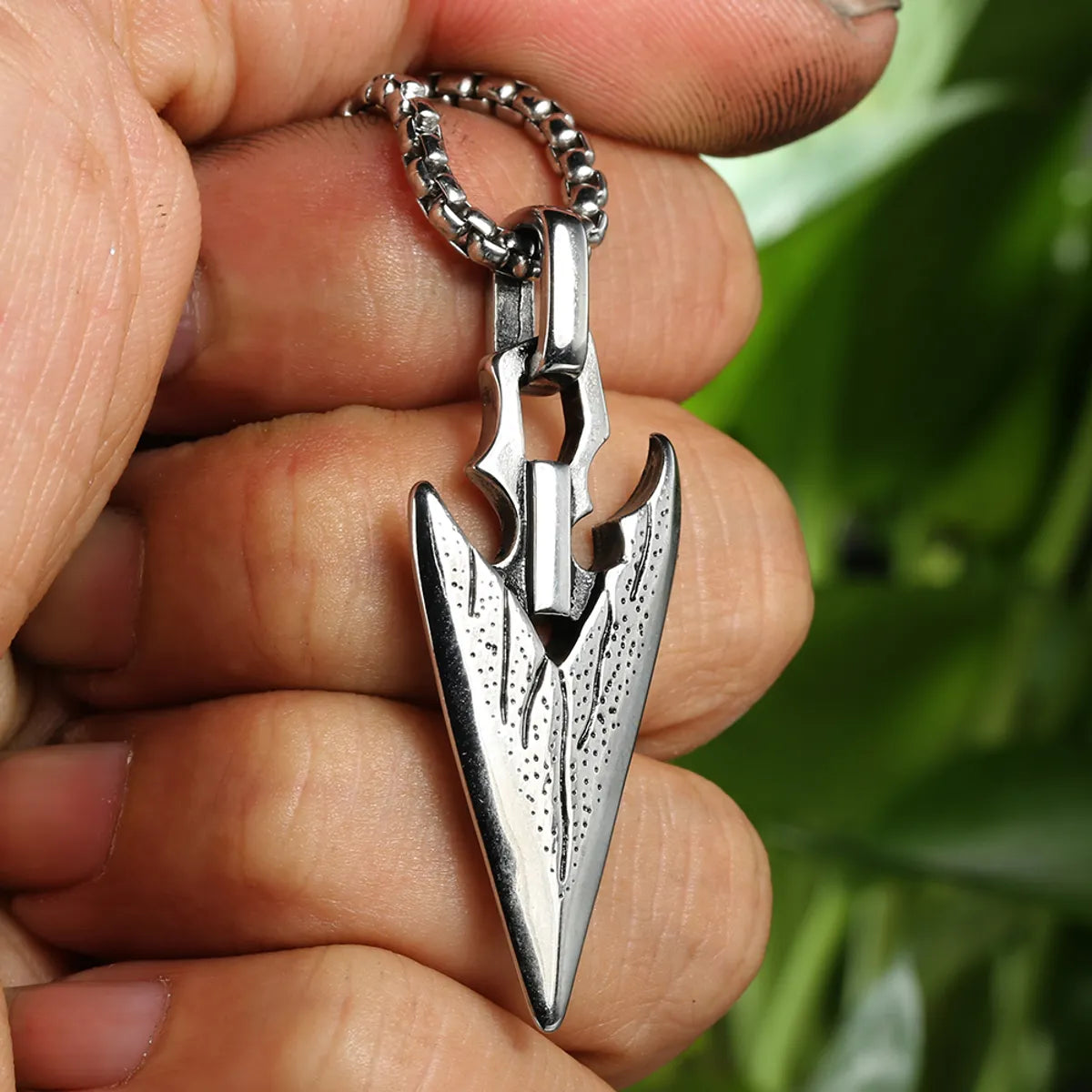 1 Piece 316 Stainless Steel  Arrow Pendant Chain