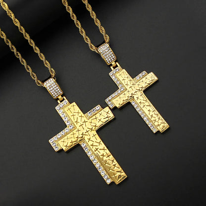 1 Piece 316 Stainless Steel  Cross Pendant