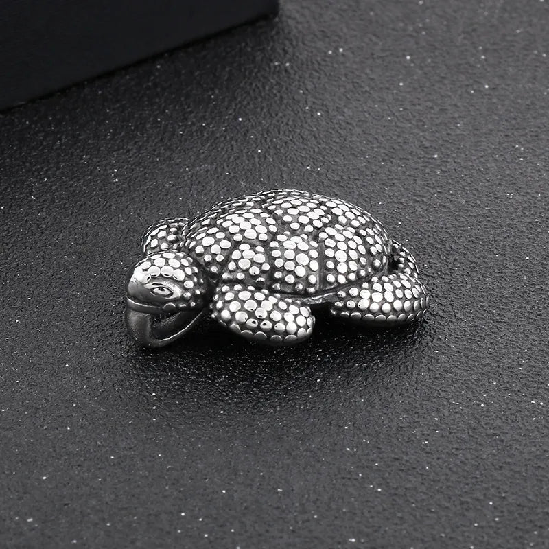 1 Piece 36 * 27mm 43 * 33mm 44 * 31mm Stainless Steel Tortoise Eye Flower Pendant Chain