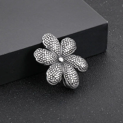 1 Piece 36 * 27mm 43 * 33mm 44 * 31mm Stainless Steel Tortoise Eye Flower Pendant Chain