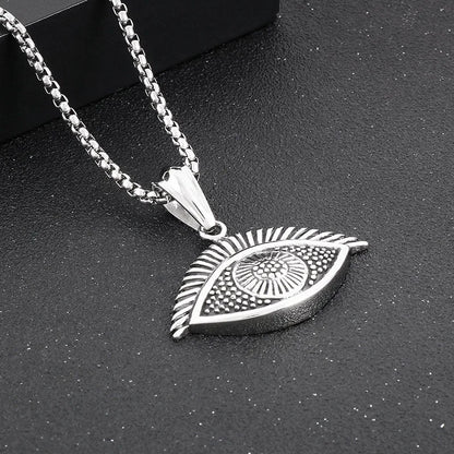 1 Piece 36 * 27mm 43 * 33mm 44 * 31mm Stainless Steel Tortoise Eye Flower Pendant Chain