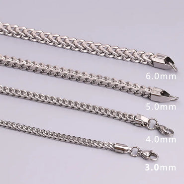 1 Piece 3.0MM*55CM 3.0mm*60cm 4.0MM*55CM Titanium Steel Jewelry Accessories