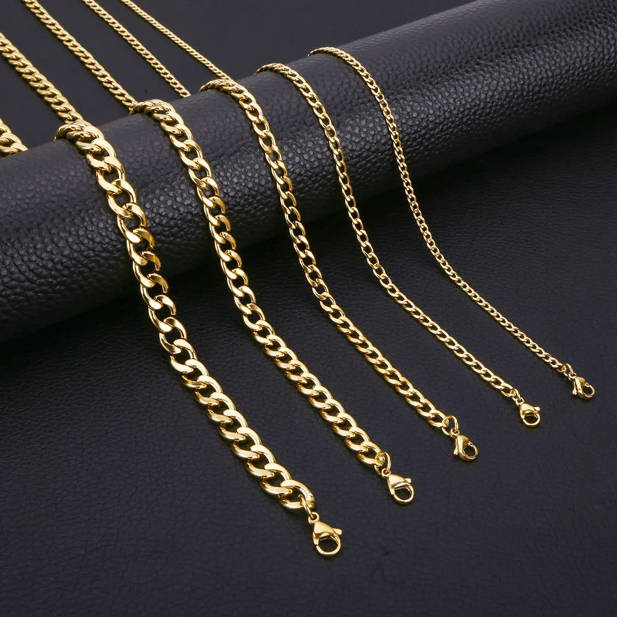 1 Piece 3.0mm*50cm 3.0MM*55CM 3.0mm*60cm 304L Stainless Steel Jewelry Accessories