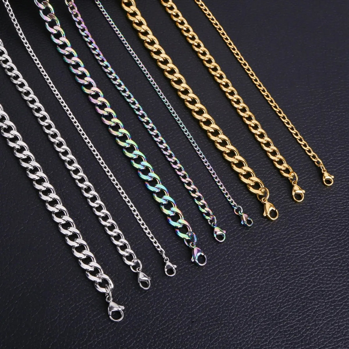 1 Piece 3.0mm*50cm 3.0MM*55CM 3.0mm*60cm 304L Stainless Steel Jewelry Accessories