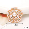 1 Piece 40*40mm 48*48mm 5*45mm Alloy Rhinestones Pearl Flower DIY Accessories