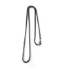 1 Piece 49*28*1.8 50*28*1.8 Hole 1~1.9mm Titanium Steel Geometric Pendant Chain