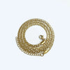 1 Piece 4mm*45+5cm Titanium Steel Jewelry Accessories