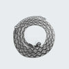 1 Piece 4mm*45+5cm Titanium Steel Jewelry Accessories