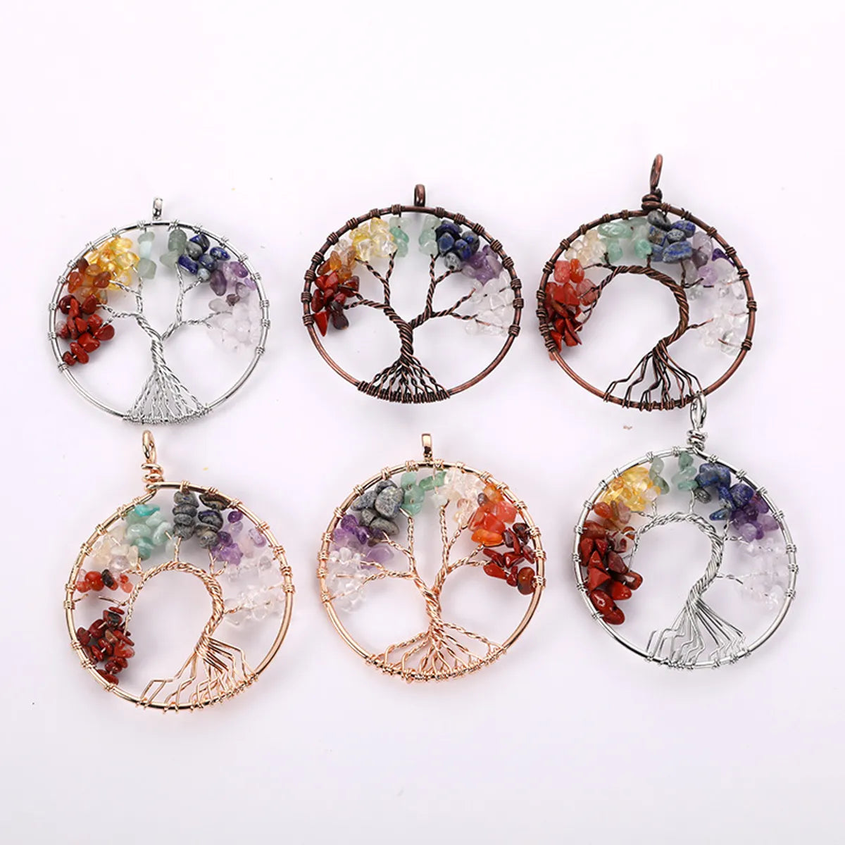 1 Piece 50mm Artificial Crystal Life Tree Pendant