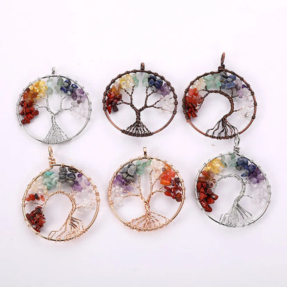 1 Piece 50mm Artificial Crystal Life Tree Pendant