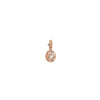 1 Piece 8*18mm Copper Zircon Gold Plated Oval Pendant Chain