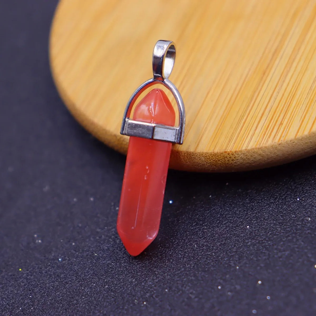 1 Piece 8*32mm Natural Stone Geometric Pendant