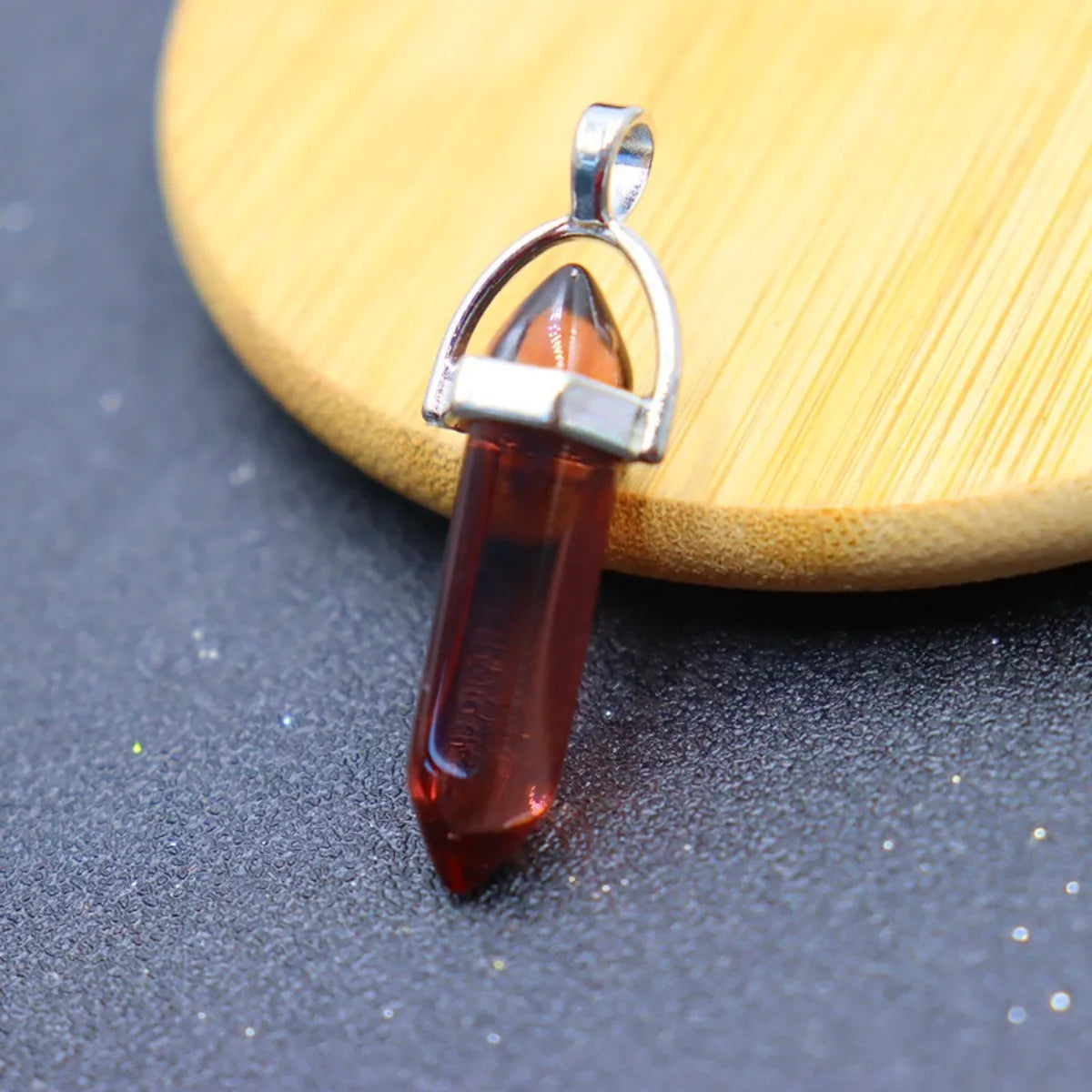 1 Piece 8*32mm Natural Stone Geometric Pendant