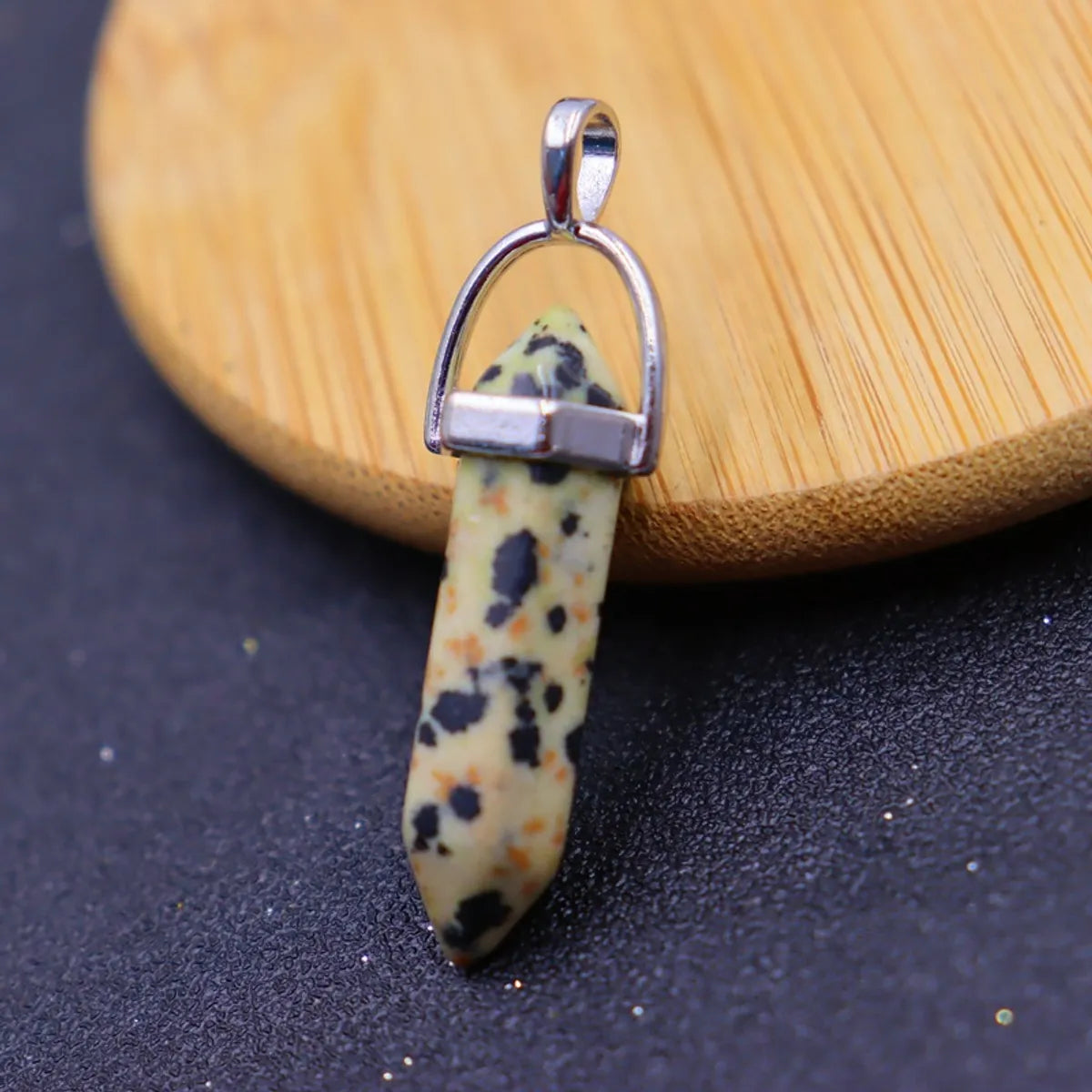 1 Piece 8*32mm Natural Stone Geometric Pendant