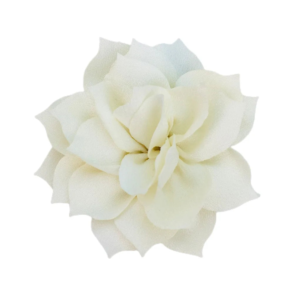 1 Piece 8cm Chiffon Solid Color Flower Flower Shape Bead Caps