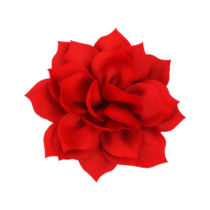 1 Piece 8cm Chiffon Solid Color Flower Flower Shape Bead Caps