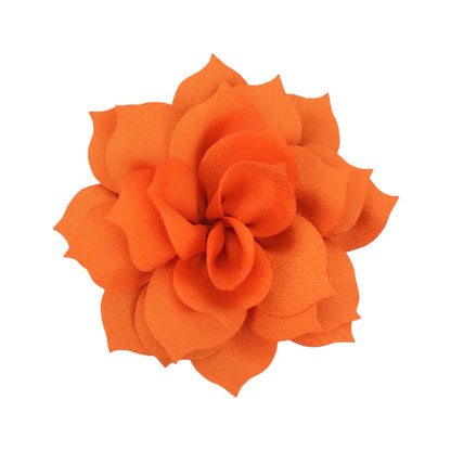 1 Piece 8cm Chiffon Solid Color Flower Flower Shape Bead Caps