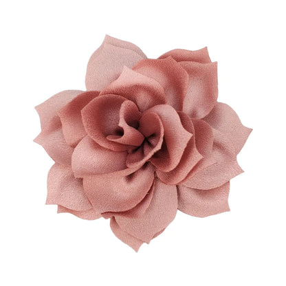 1 Piece 8cm Chiffon Solid Color Flower Flower Shape Bead Caps