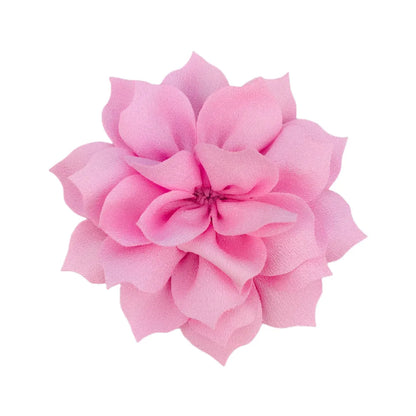 1 Piece 8cm Chiffon Solid Color Flower Flower Shape Bead Caps