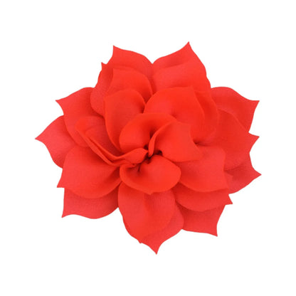 1 Piece 8cm Chiffon Solid Color Flower Flower Shape Bead Caps