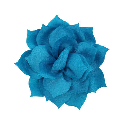 1 Piece 8cm Chiffon Solid Color Flower Flower Shape Bead Caps