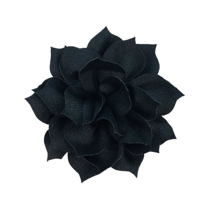 1 Piece 8cm Chiffon Solid Color Flower Flower Shape Bead Caps