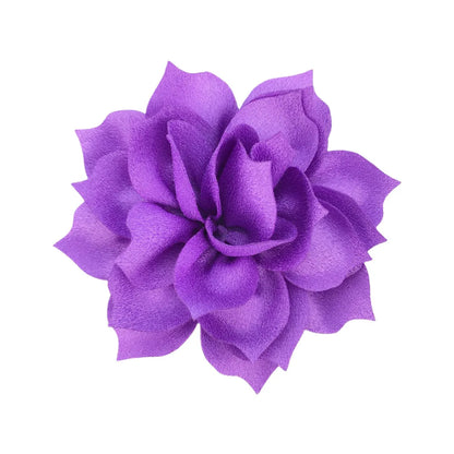 1 Piece 8cm Chiffon Solid Color Flower Flower Shape Bead Caps