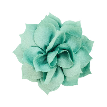 1 Piece 8cm Chiffon Solid Color Flower Flower Shape Bead Caps