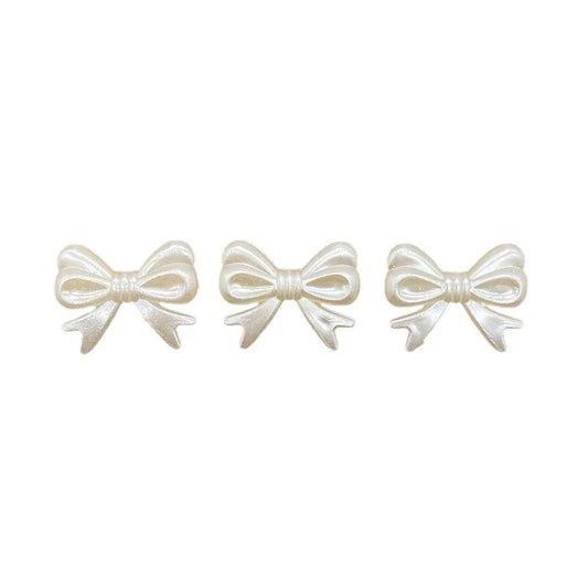 1 Piece ABS Imitation Pearl Butterfly Bow Knot Beads