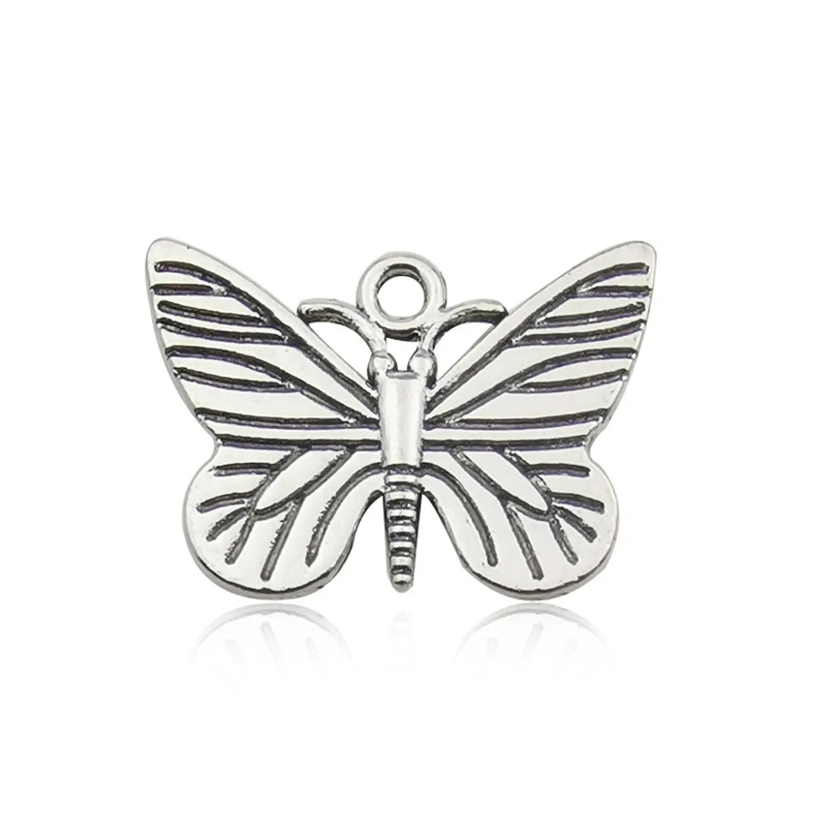 1 Piece Alloy Butterfly Pendant