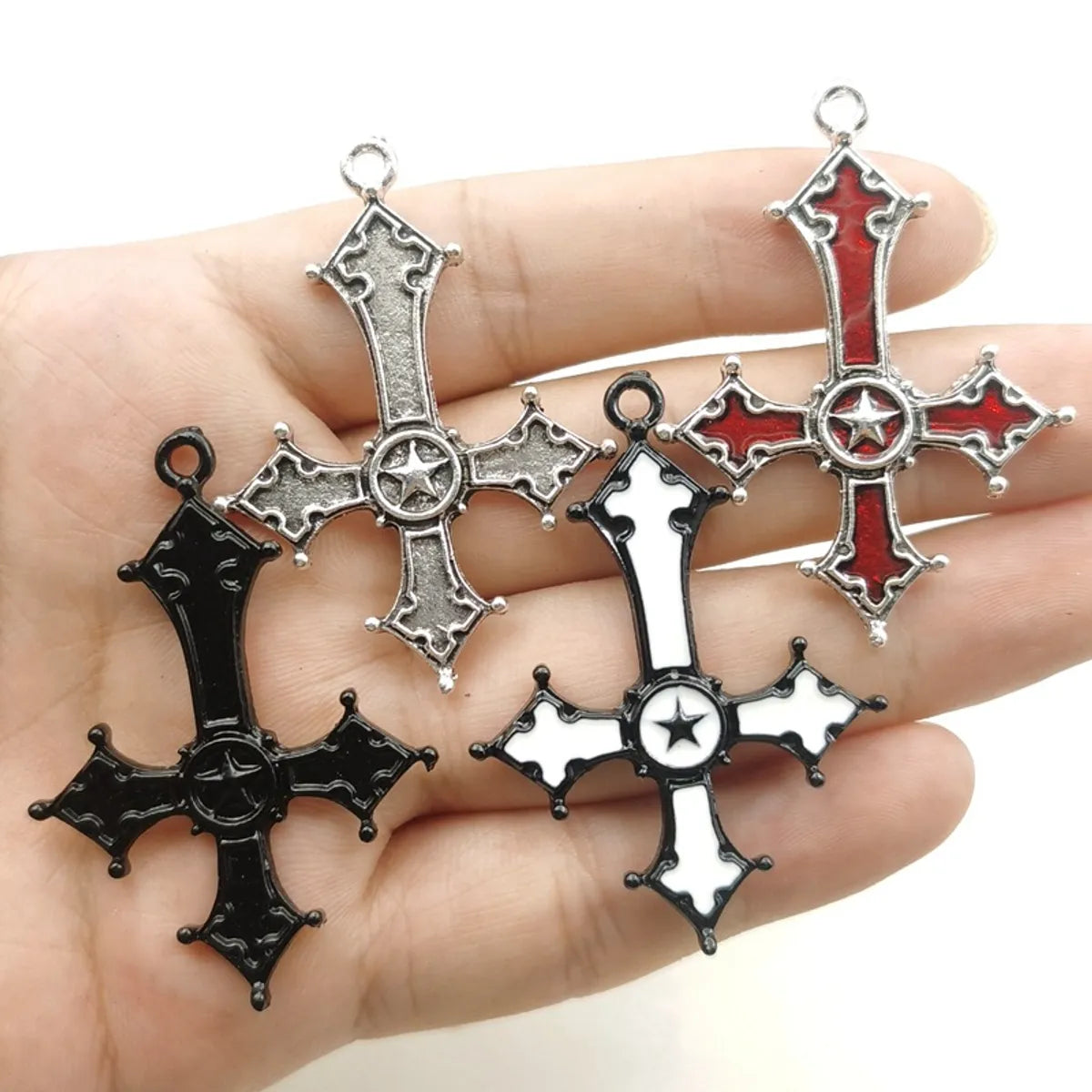 1 Piece Alloy Cross Pendant