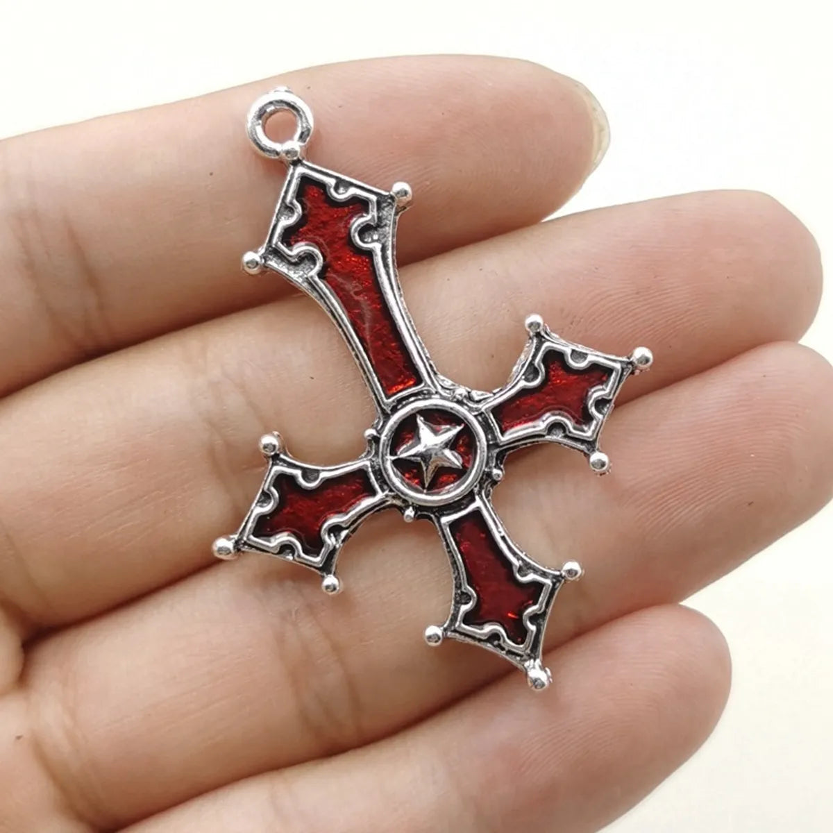 1 Piece Alloy Cross Pendant