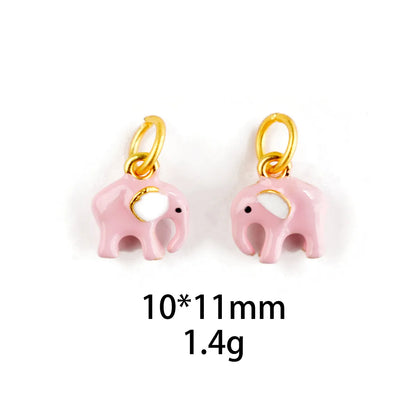 1 Piece Alloy Elephant Pendant