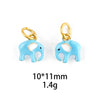 1 Piece Alloy Elephant Pendant