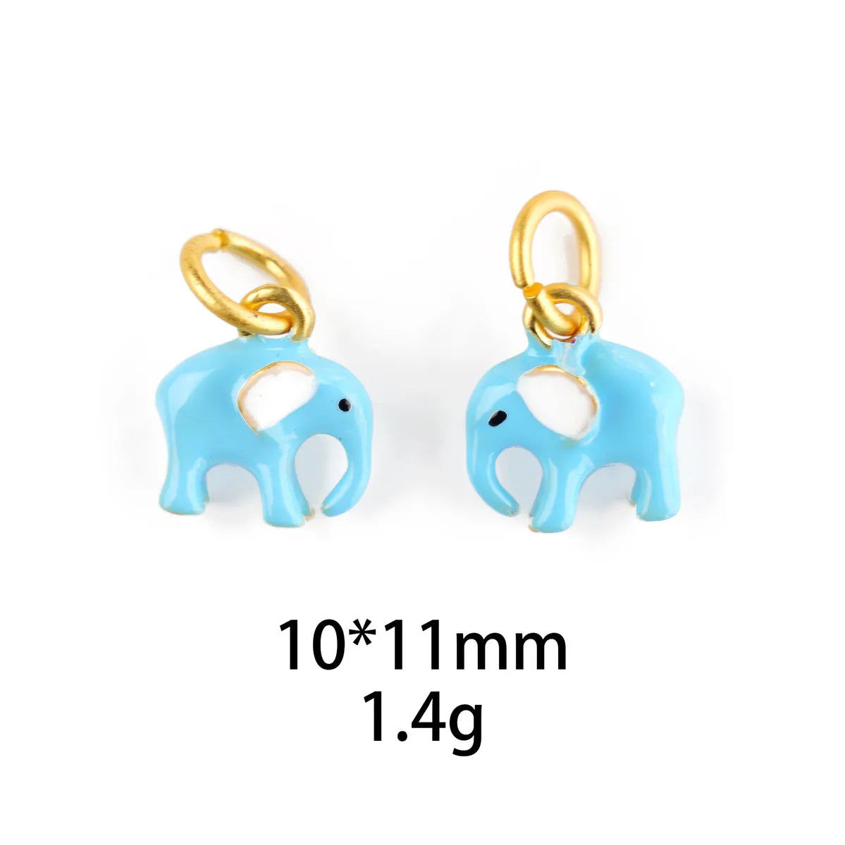 1 Piece Alloy Elephant Pendant