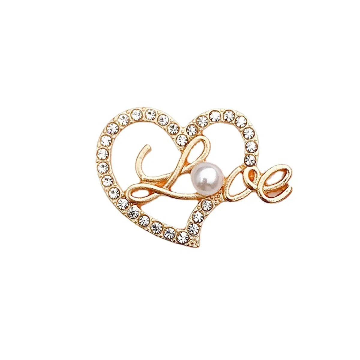 1 Piece Alloy Rhinestones Heart Shape Crown Butterfly DIY Ornament Accessories Shoe Buckle