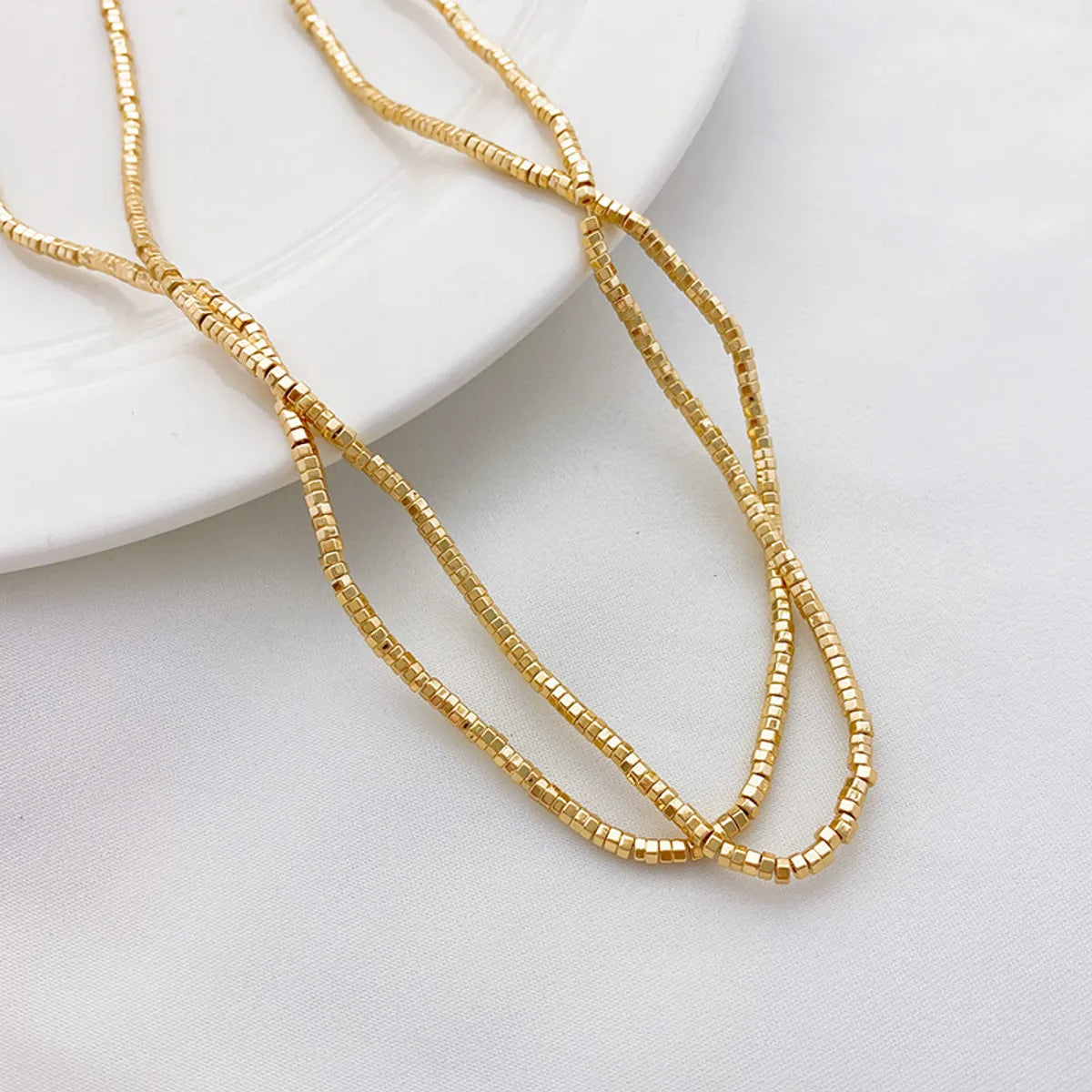 1 Piece Alloy Solid Color Chain