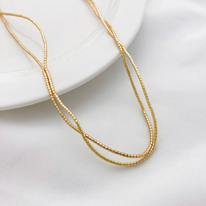 1 Piece Alloy Solid Color Chain