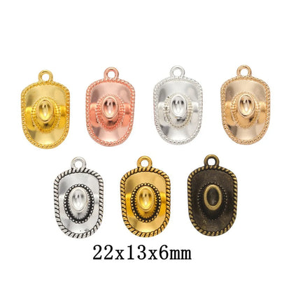 1 Piece Alloy Solid Color Pendant