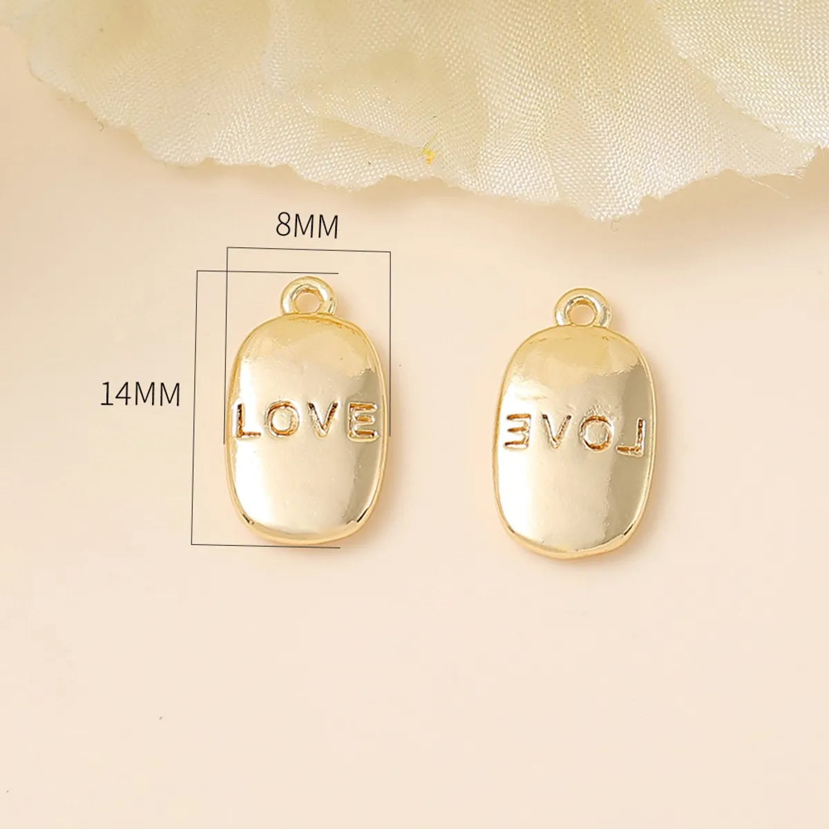 1 Piece Alloy Solid Color Pendant