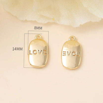 1 Piece Alloy Solid Color Pendant