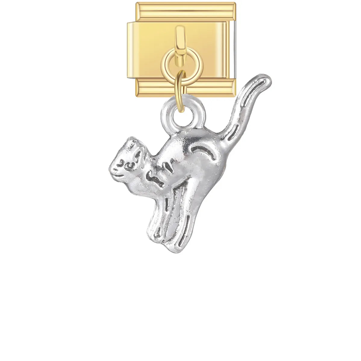 1 Piece Alloy Spider Elephant Italian Charms