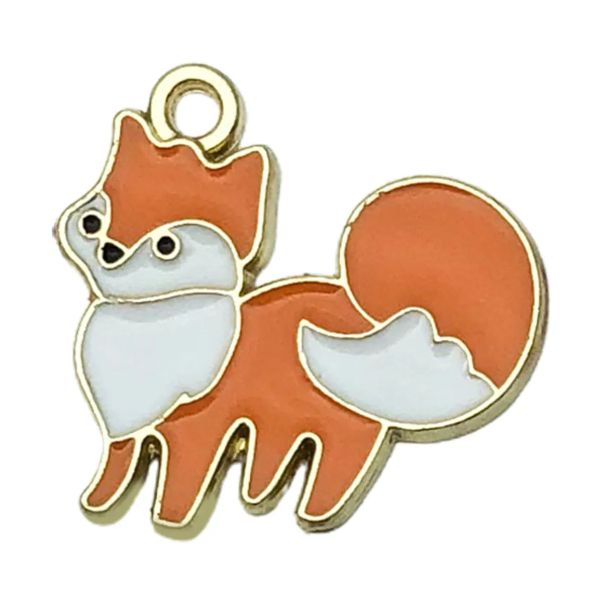 1 Piece Alloy Squirrel Fox Pendant