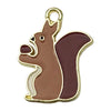 1 Piece Alloy Squirrel Fox Pendant