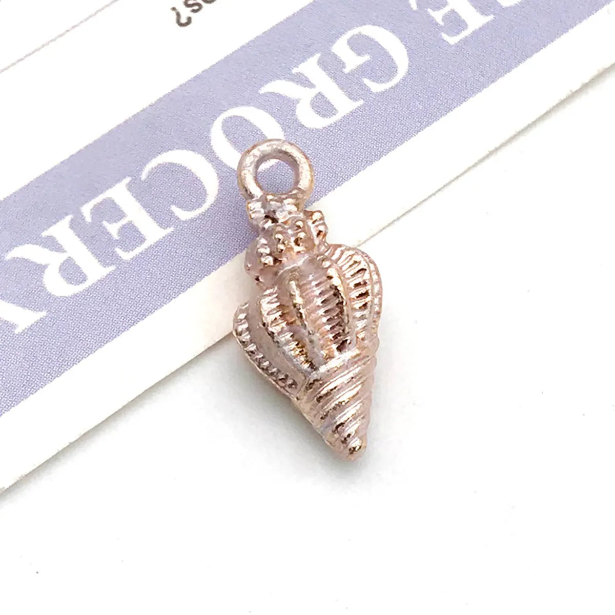 1 Piece Alloy Starfish Conch Shell Pendant