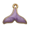 1 Piece Alloy Starfish Conch Shell Pendant