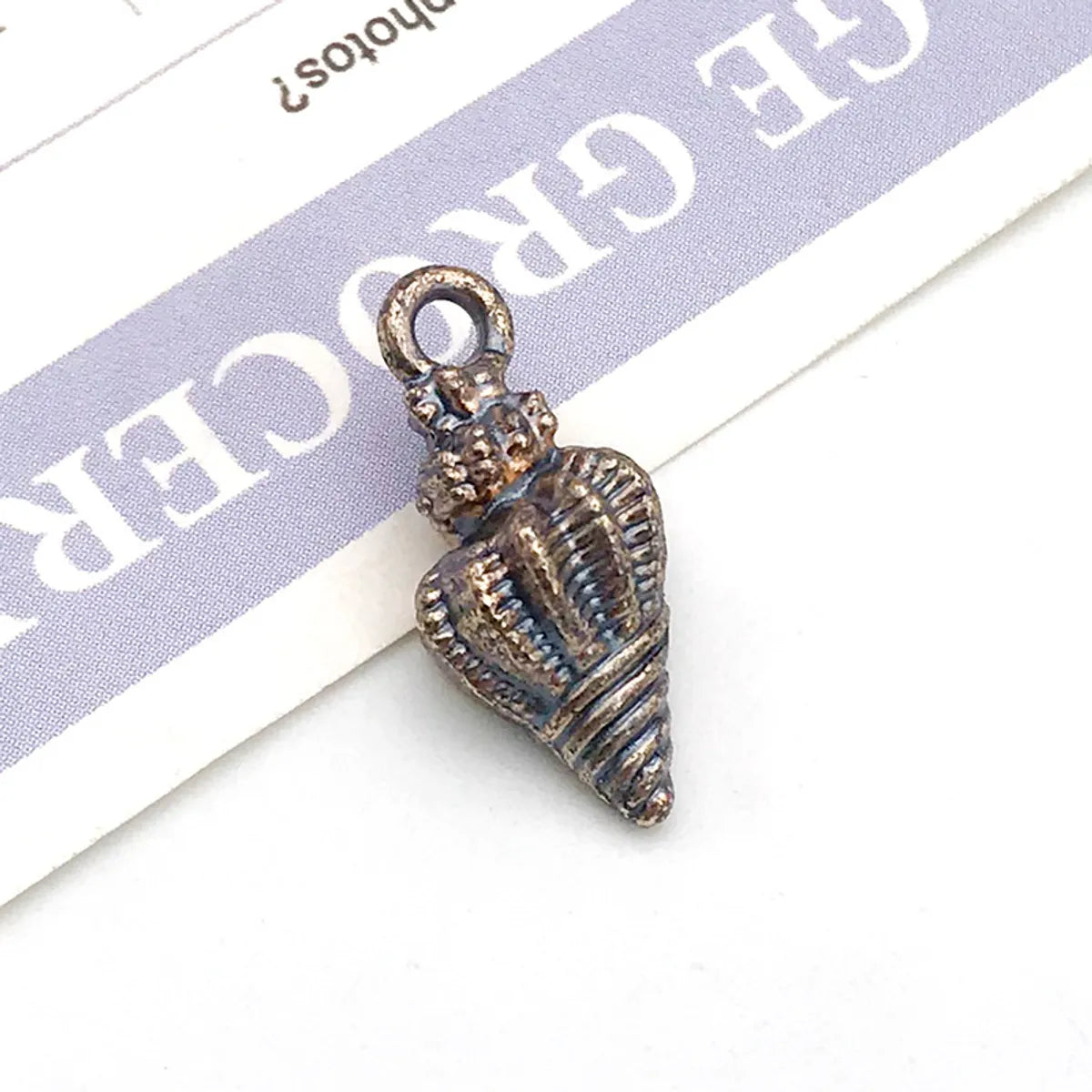 1 Piece Alloy Starfish Conch Shell Pendant