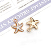 1 Piece Alloy Starfish Conch Shell Pendant